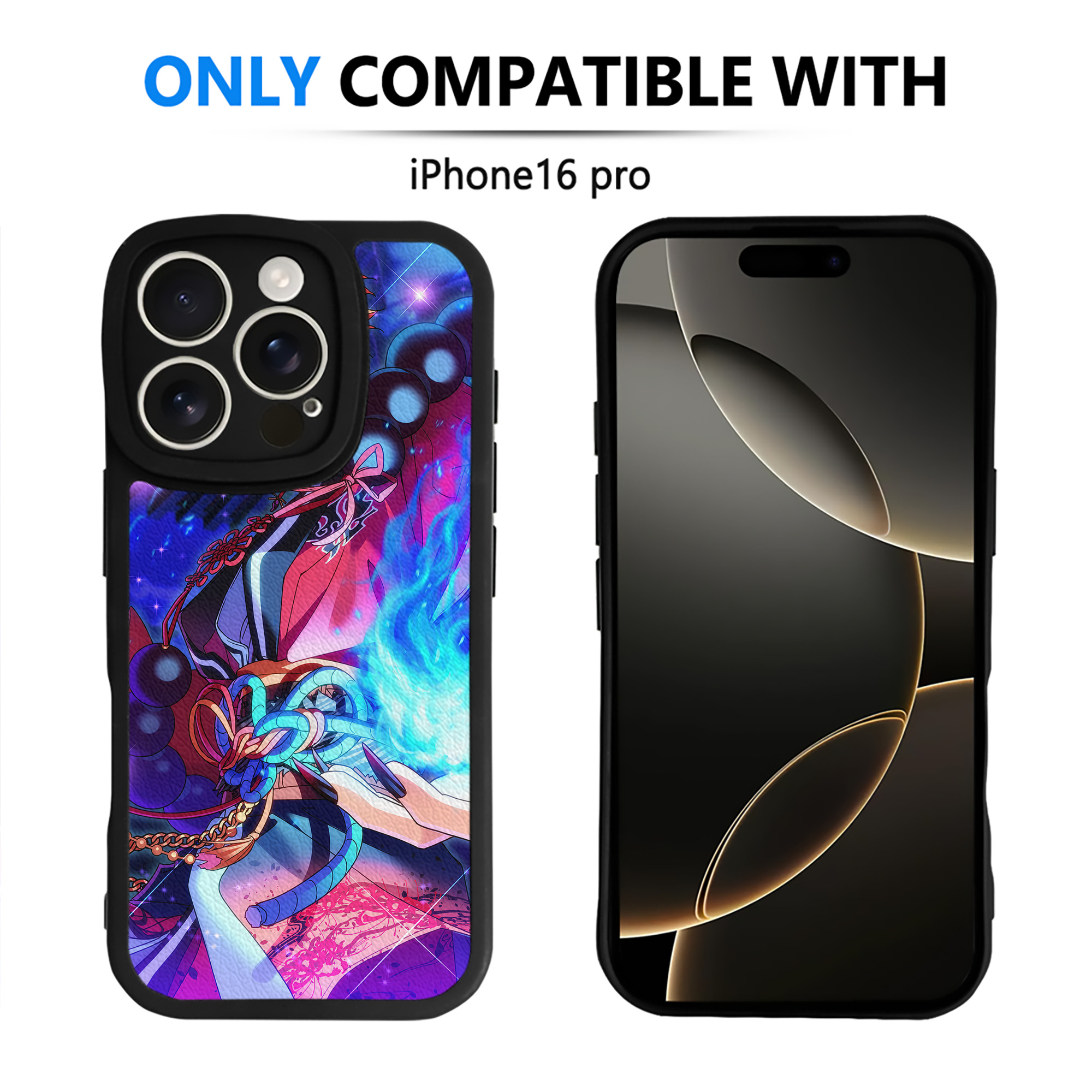 （画像用） あんさんぶるスターズ! Ensemble Stars 【iPhone 16シリーズ対応】シリコンスマホケース（レザー調） 材質：シリコン